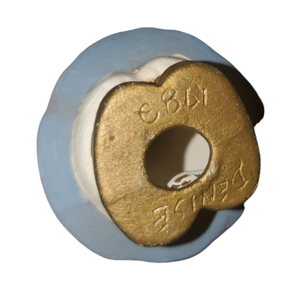 Vintage holiday girl and her dolly Christmas ornament - Picture 3 of 3